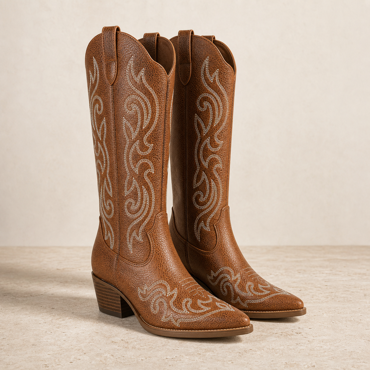 Ivory Festival Western Boot product profile image, Yardlow & Sons women's boots